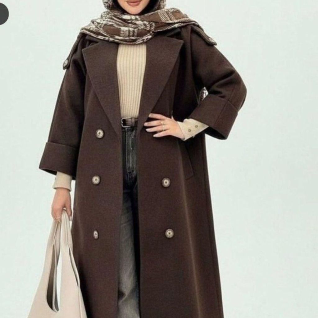 خرید انلاین پالتو بلند مدل کاشان