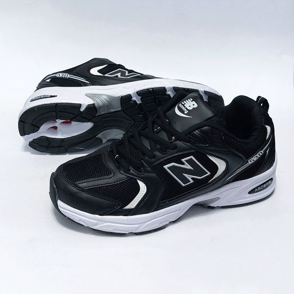 کتونی پرطرفدار نیوبالانس 530 مشکی سفید New balance