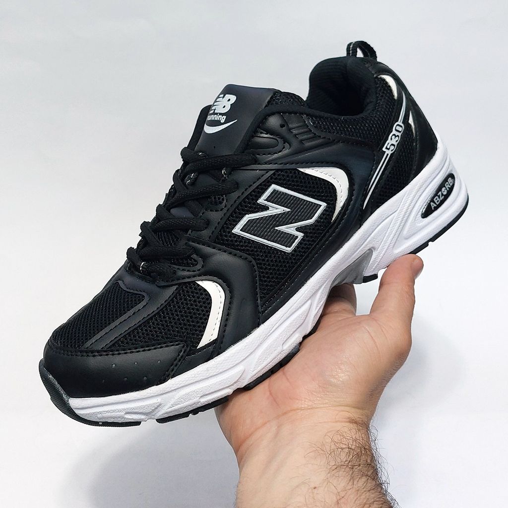 مشخصات کتونی پرطرفدار نیوبالانس 530 مشکی سفید New balance