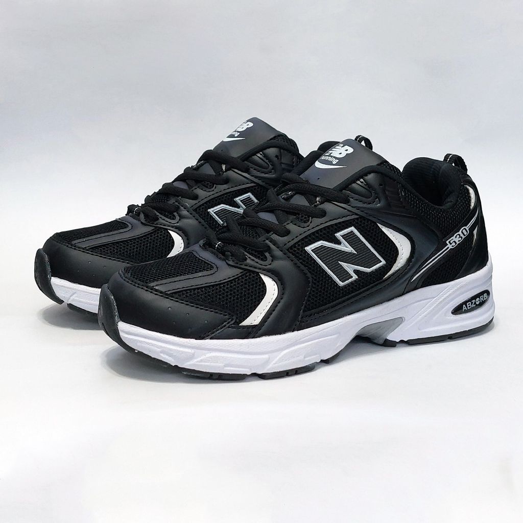خرید انلاین کتونی پرطرفدار نیوبالانس 530 مشکی سفید New balance