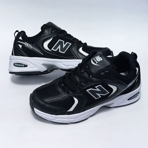 کتونی پرطرفدار نیوبالانس 530 مشکی سفید New balance