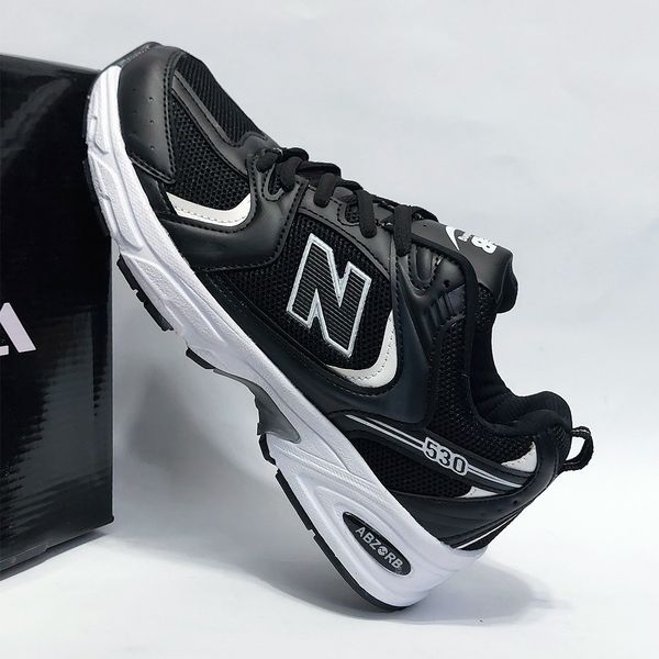 کتونی پرطرفدار نیوبالانس 530 مشکی سفید New balance