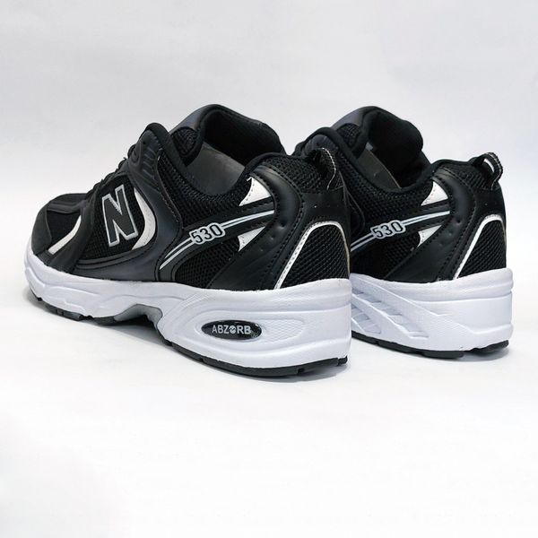 کتونی پرطرفدار نیوبالانس 530 مشکی سفید New balance