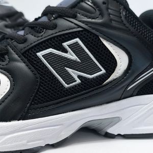 قیمت ارزان کتونی پرطرفدار نیوبالانس 530 مشکی سفید New balance