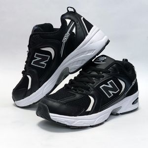 قیمت ارزان کتونی پرطرفدار نیوبالانس 530 مشکی سفید New balance