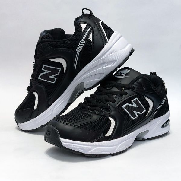 کتونی پرطرفدار نیوبالانس 530 مشکی سفید New balance