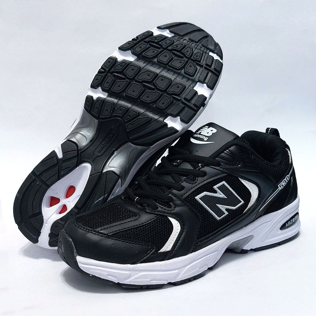 مشخصات کتونی پرطرفدار نیوبالانس 530 مشکی سفید New balance