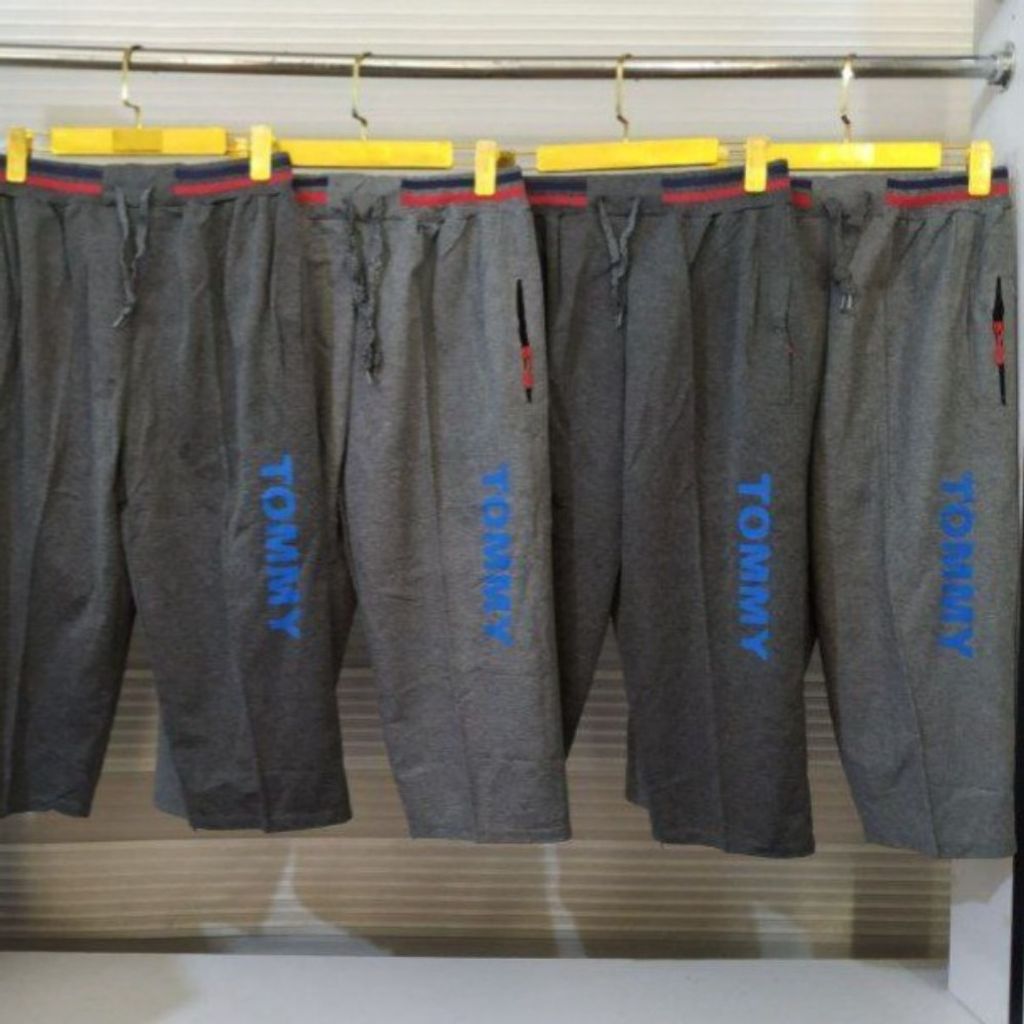 خرید انلاین شلوارک مردانه ملانژ پشت ترویرا کمر  کشباف تامی ساده