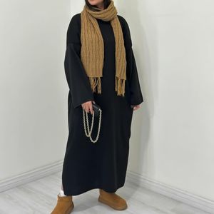 فروش اینترنتی کفتان بافت زنانه فری سایز تا 52