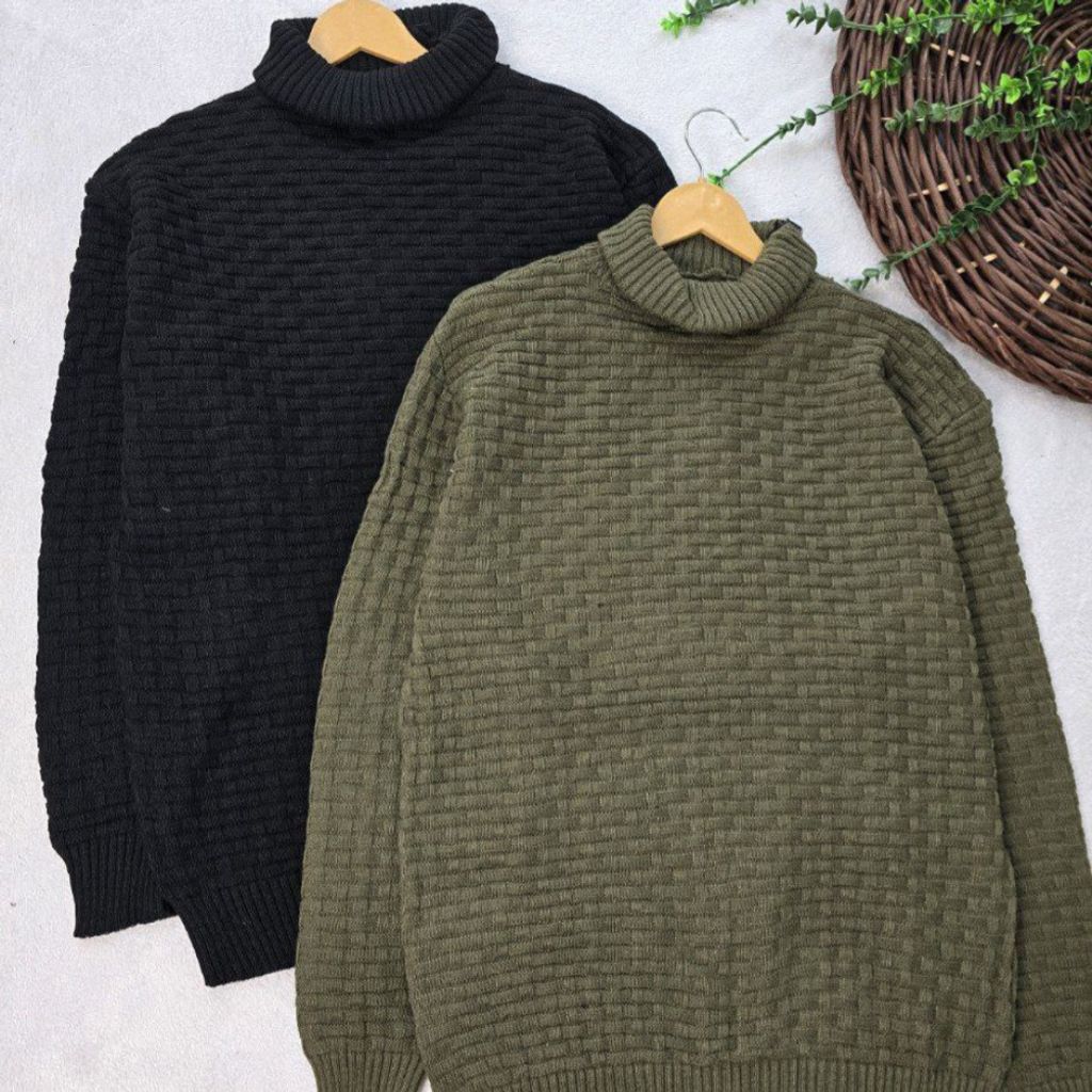 خرید اینترنتی بافت مردانه طرح حصیری