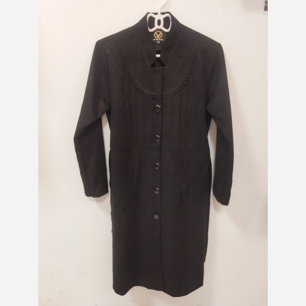 فروش اینترنتی مانتو مخمل سوئیت مشگی زنانه mn7t6