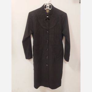 فروش اینترنتی مانتو مخمل سوئیت مشگی زنانه mn7t6