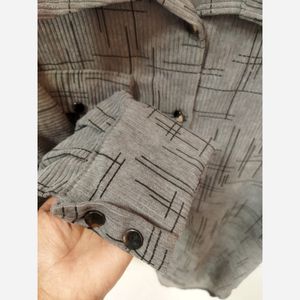 مانتو مخمل کبریتی سایزبزرگ زنانه 