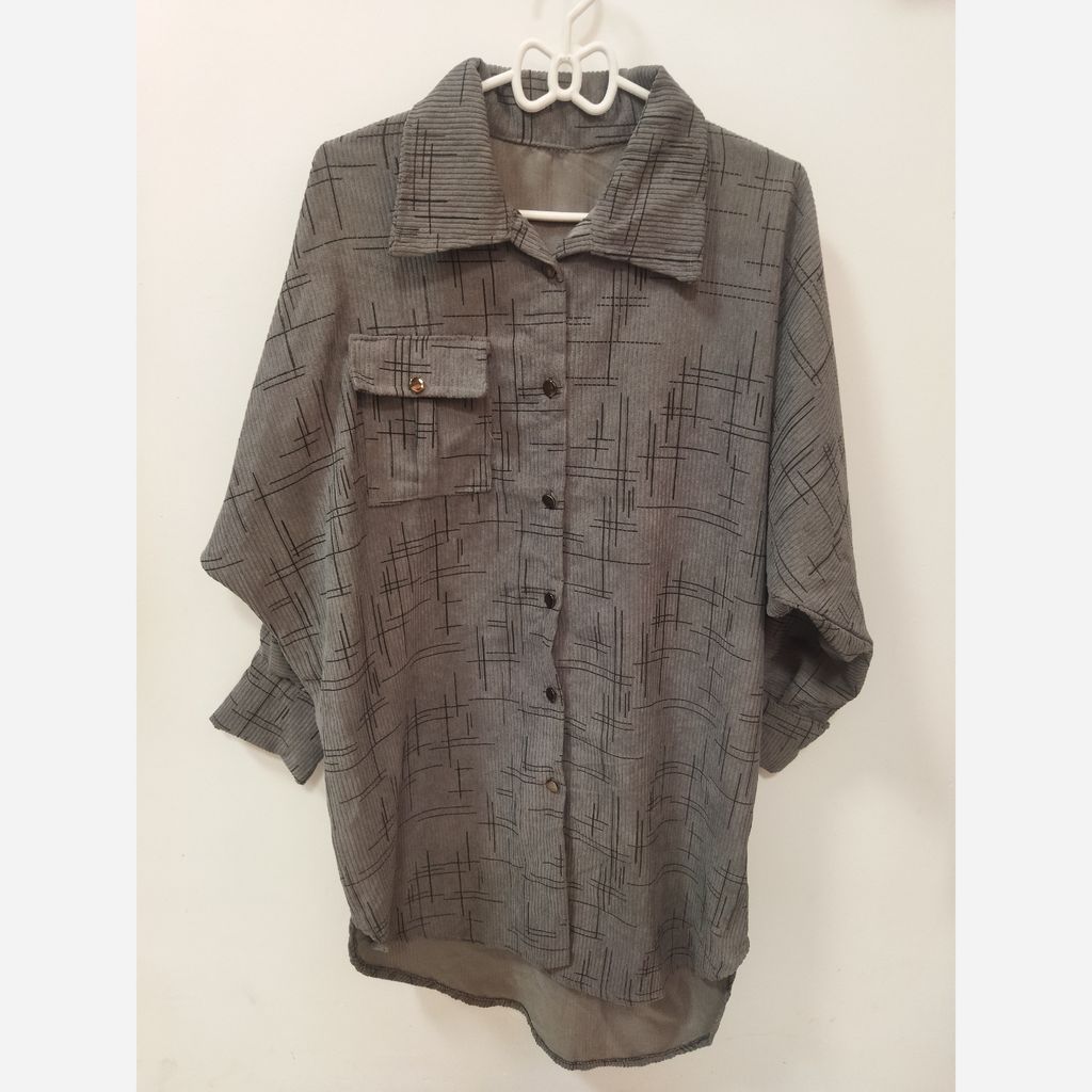 قیمت مانتو مخمل کبریتی سایزبزرگ زنانه 