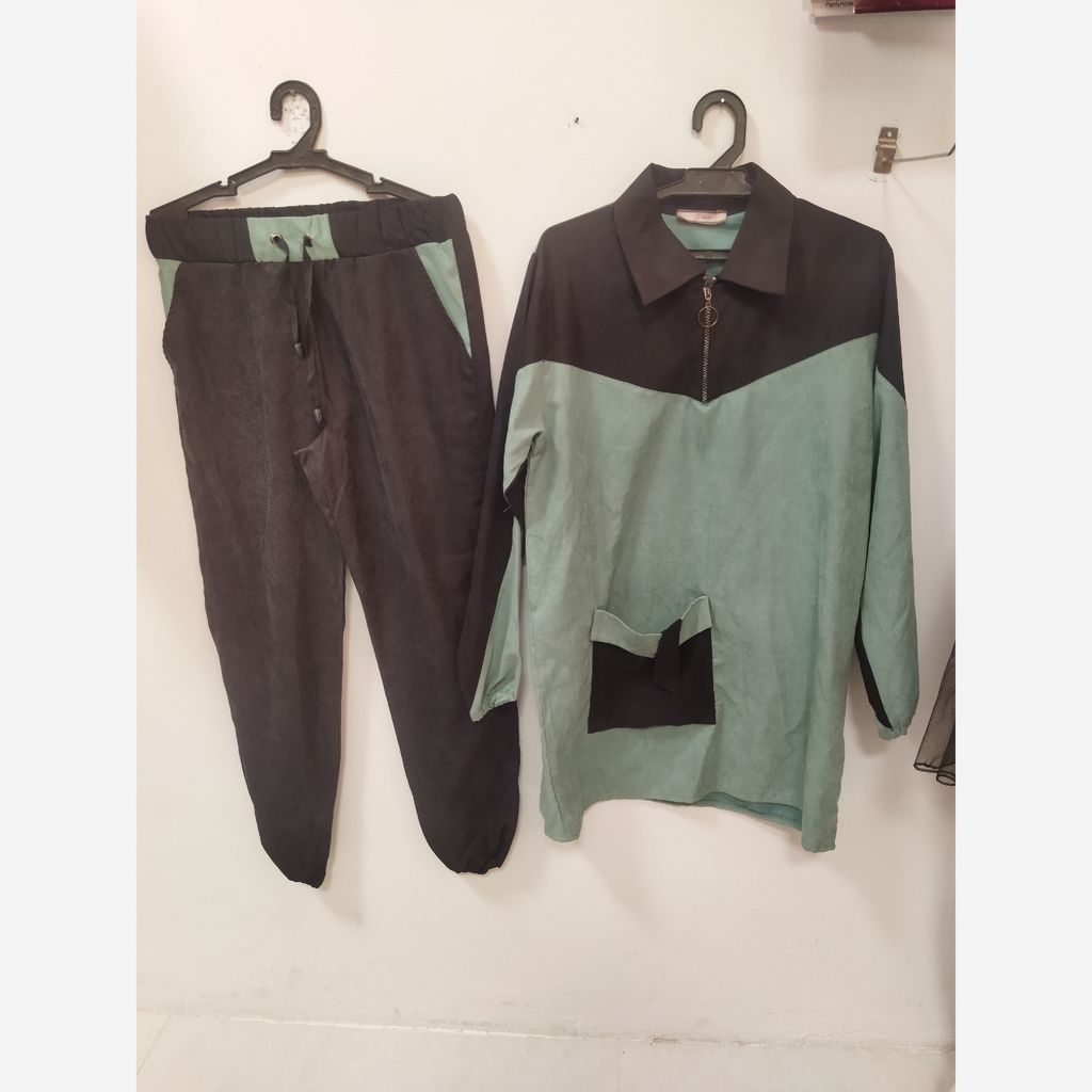 خرید انلاین ست هودی شلوار زنانه st656