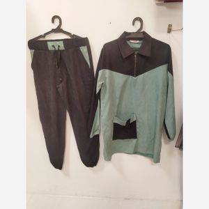 خرید انلاین ست هودی شلوار زنانه st656