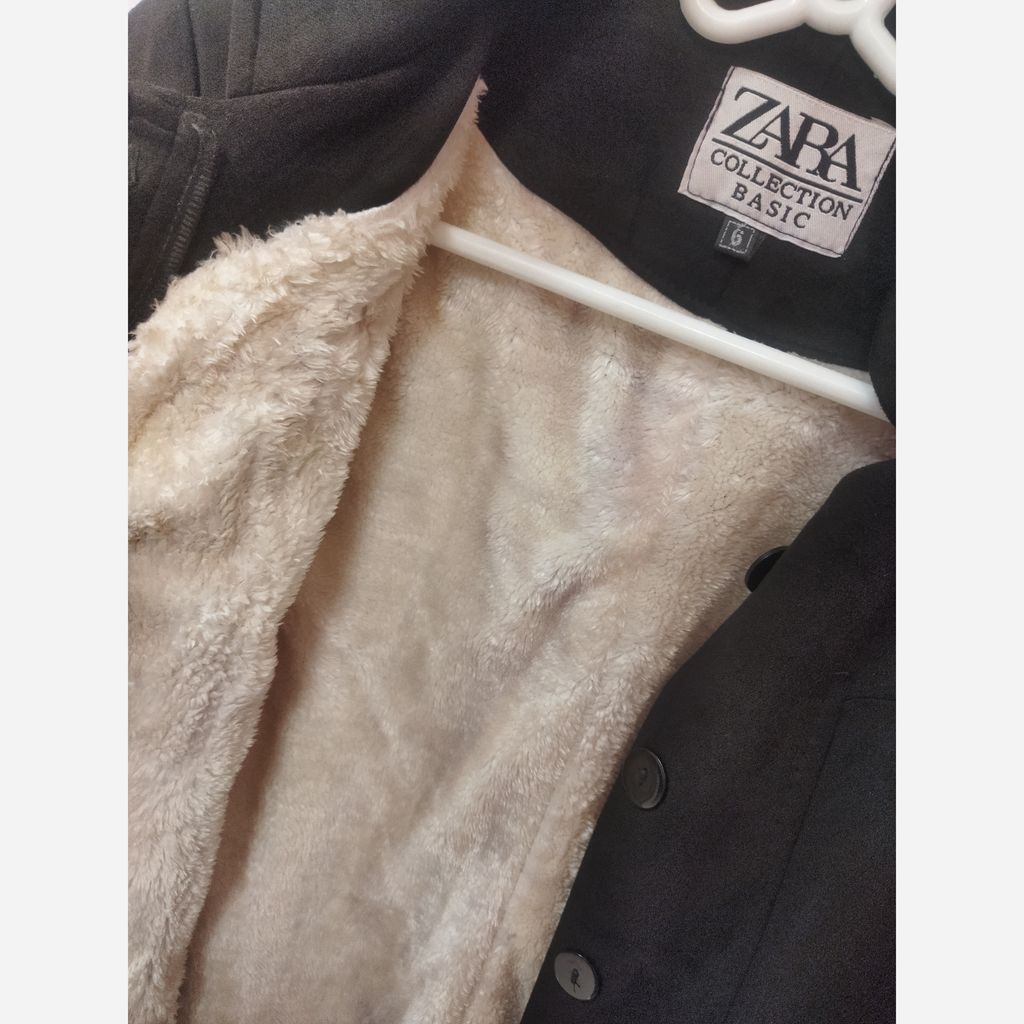 فروش اینترنتی پالتو تو خز بلند زنانه pl6ty