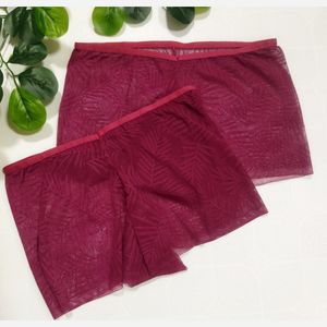 شورت پادار توری زنانه sh37y