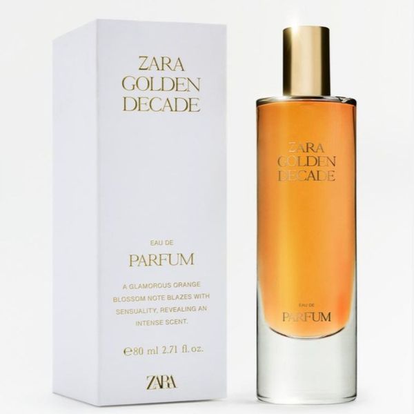 عطر گلدن دیکید زارا GODEN DECADE ZARA EDP حجم 80 میلی لیتر