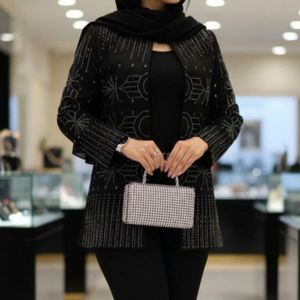 خرید اینترنتی مانتو کتی مجلسی مازراتی آتش