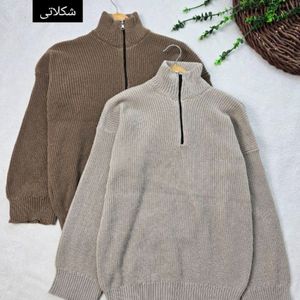 فروش اینترنتی بافت نیم زیپ