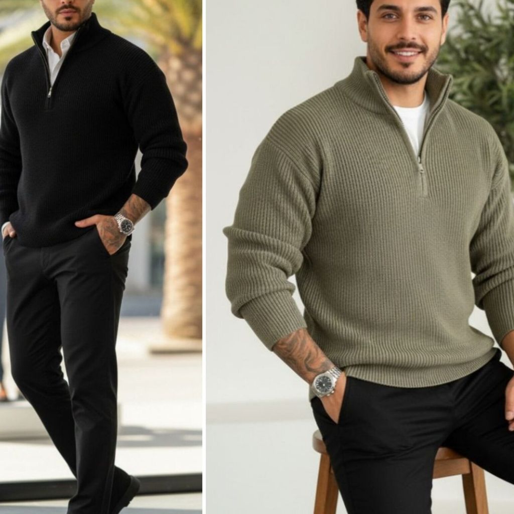 قیمت ارزان بافت نیم زیپ