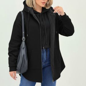 فروش اینترنتی سوییشرت تو کرکی جلو زیپ