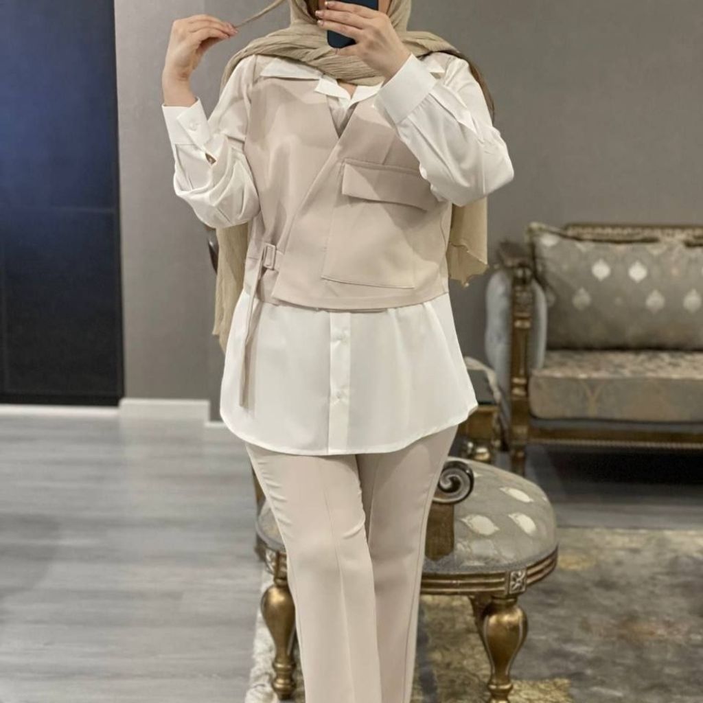 فروش اینترنتی سه تیکه جلیقه شلوار و شومیز