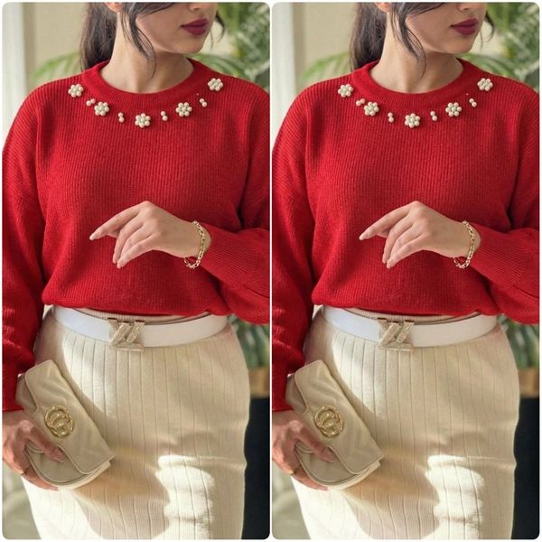 بلوز بافت مروارید نورا