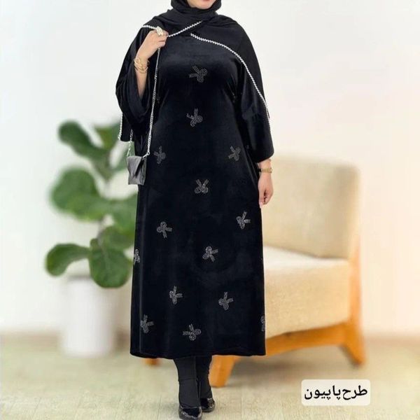 کفتان عبایی مخمل