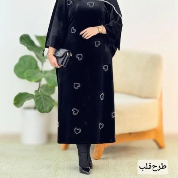 کفتان عبایی مخمل