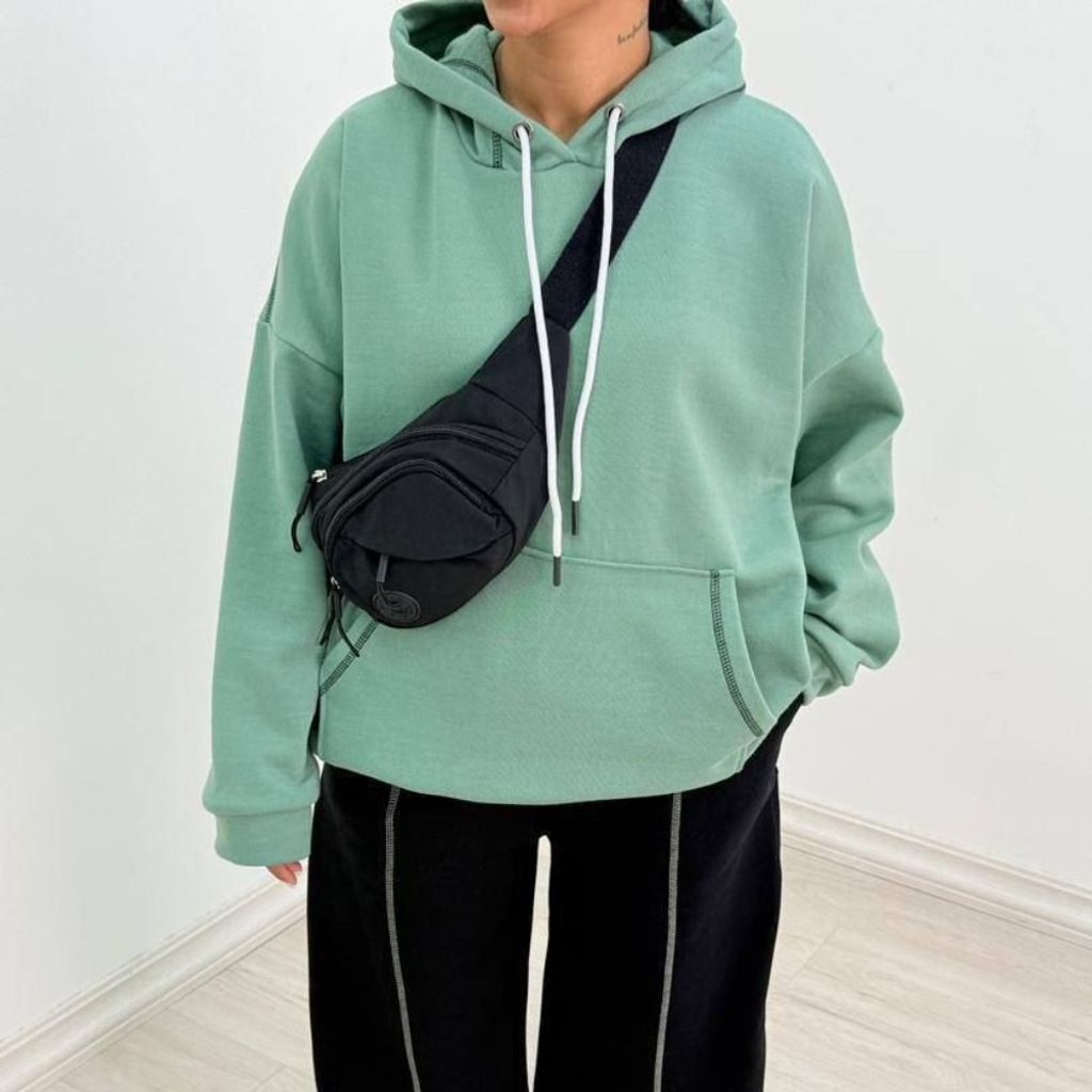 مشخصات ست هودی و شلوار جمعه سیاه