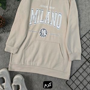 مشخصات هودی زنانه و مردانه طرح میلانو
