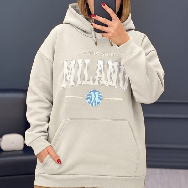 هودی زنانه و مردانه طرح میلانو