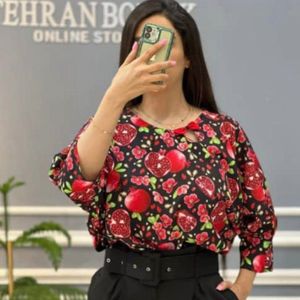 خرید اینترنتی شومیز زنانه و دخترانه طرح یلدا