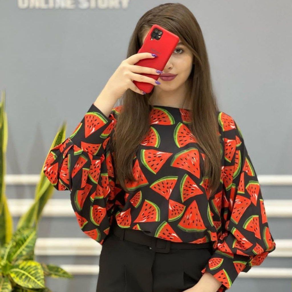 قیمت ارزان شومیز زنانه و دخترانه طرح یلدا