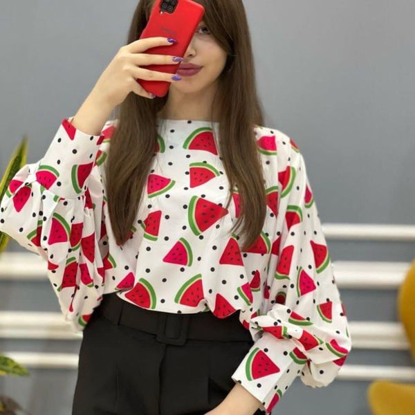 شومیز زنانه و دخترانه طرح یلدا