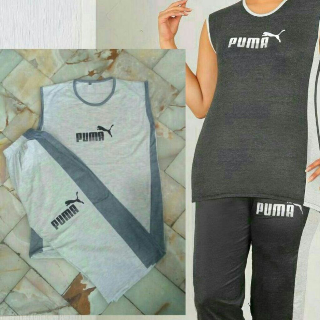 خرید آنلاین تاپ وشلوارک ملانژ مردانه