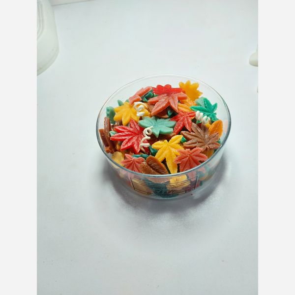 شمع جار پاییزی شمع پاییزی 