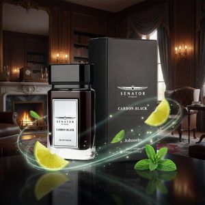 خرید اینترنتی عطر اصل اماراتی مردانه سناتور کربن بلک جانوین - گرم و تلخ مخصوص فصل پاییز