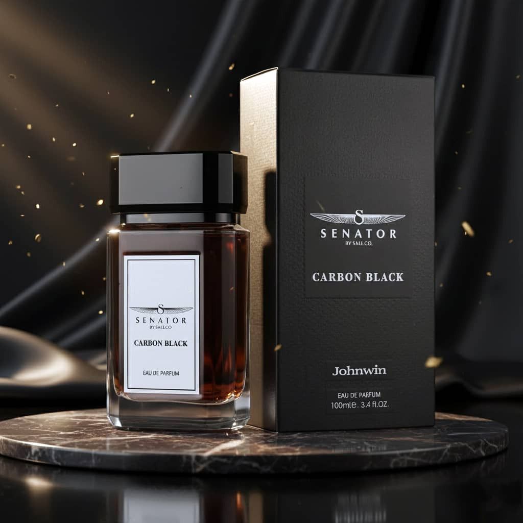 خرید اینترنتی عطر اصل اماراتی مردانه سناتور کربن بلک جانوین - گرم و تلخ مخصوص فصل پاییز