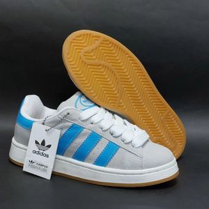 قیمت ارزان کتونی آدیداس کامپوس طوسی آبی کیفیت بالا Adidas Campus