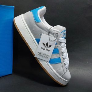 قیمت کتونی آدیداس کامپوس طوسی آبی کیفیت بالا Adidas Campus