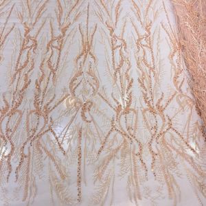 پارچه توری ابریشم دوزی1