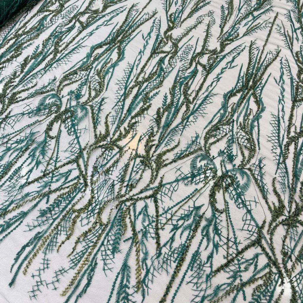 فروش اینترنتی پارچه توری ابریشم دوزی 2