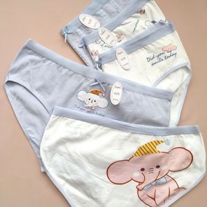 خرید اینترنتی شورت عروسکی زنانه طرح فیل بسته 5 عددی