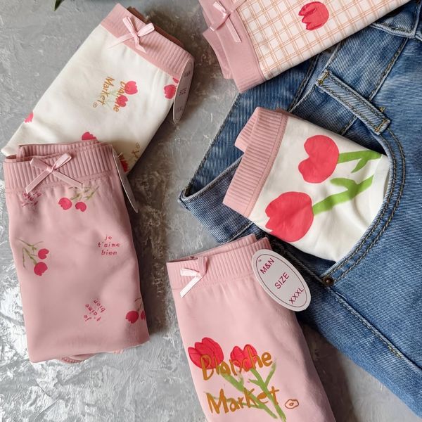 شورت عروسکی زنانه طرح گل بسته 5 عددی