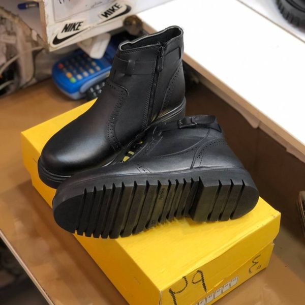 کفش نیم بوت زنانه مدل پالت مشکی