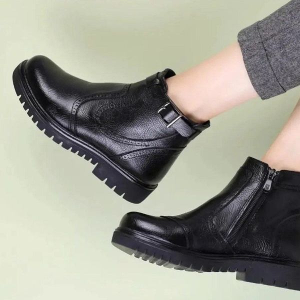 کفش نیم بوت زنانه مدل پالت مشکی