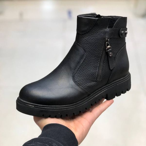 کفش نیم بوت زنانه مدل پالت مشکی